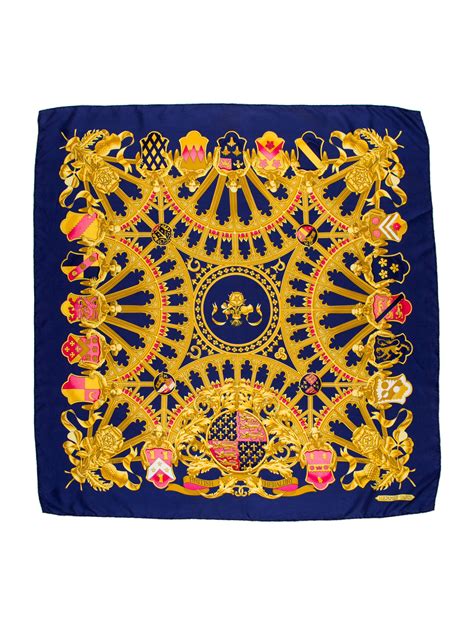 hermes scarf british heraldry|used Hermes scarves for sale.